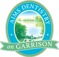 Aims Dentistry on Garrison logo